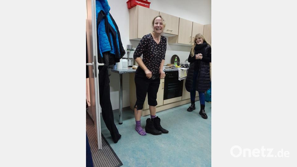 Auch die schwarze Bundhose muss passen. Bild: gri