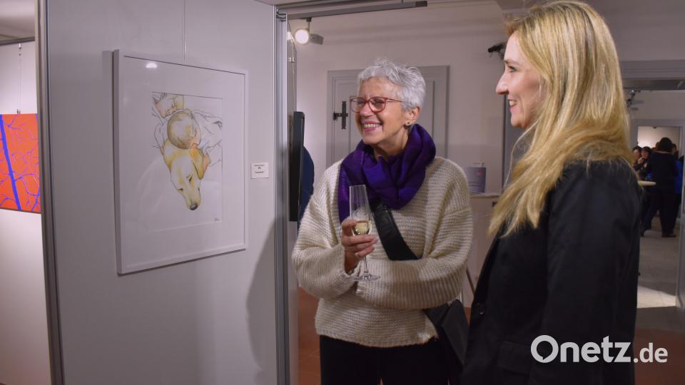 Kunst kann auch gefällig sein und dem Auge des Betrachters gut tun. Bild: ubb