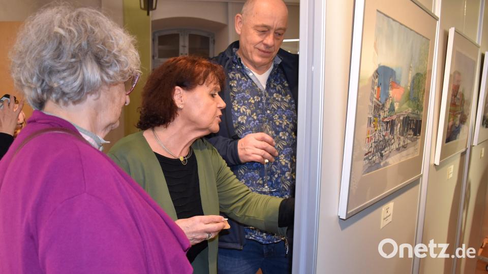 Kunstbetrachtungen von allen Seiten. Bild: ubb