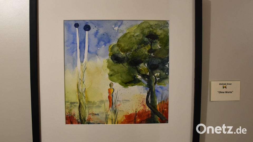 Aquarelle überzeugen als zeitlose Klassiker. Bild: ubb