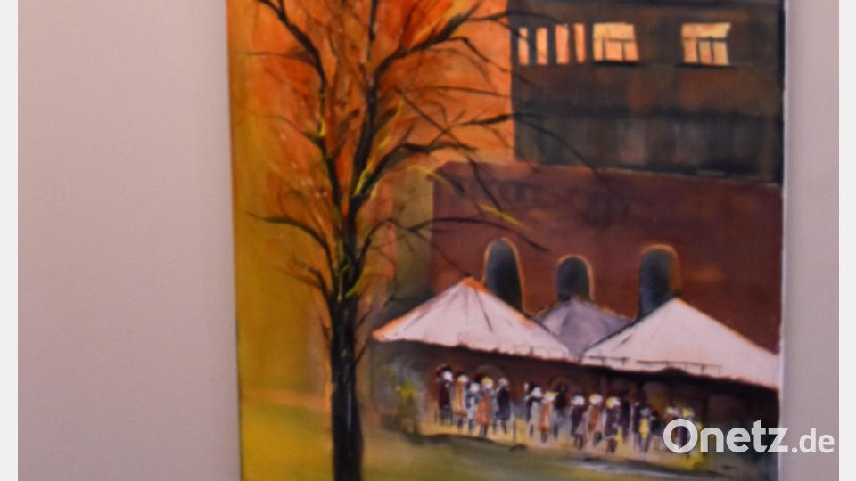 Der Münchener Vitualienmarkt, inszeniert von Laufer Künstlerhand. Bild: ubb