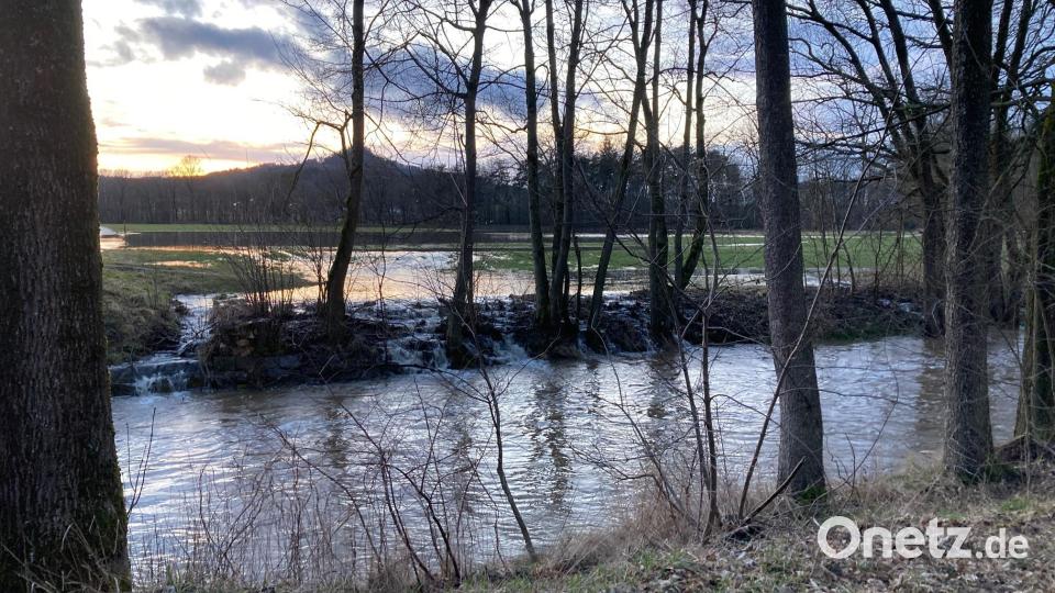 Wasserdelta in Unterbruck, in der Nähe des Feuerwehrhauses und des Trafohäuschens. Bild: rpp