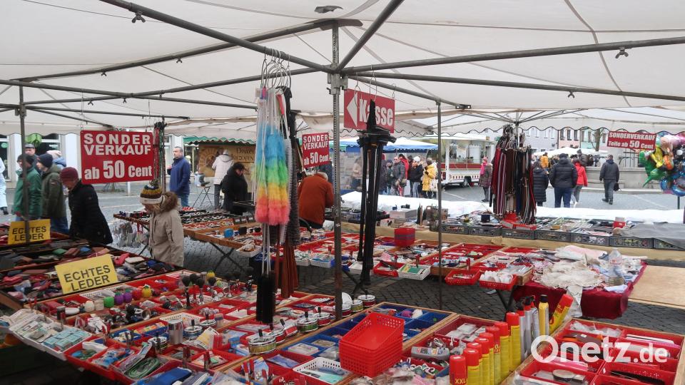 Der Mittefastenmarkt in Weiden. Bild: Kunz