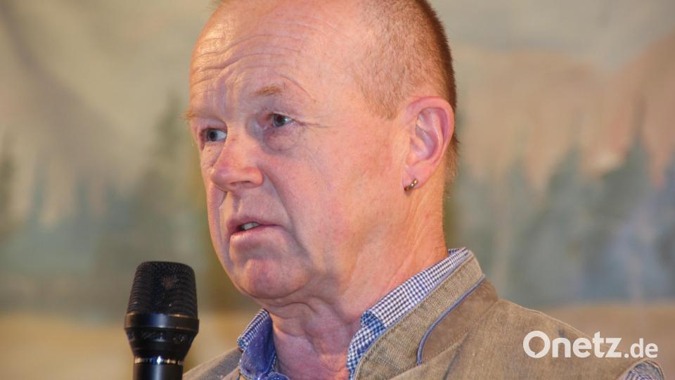 Der &quot;Hias aus Griesbach&quot;, Matthias Reisnecker, erzählte Witze. Bild: kro