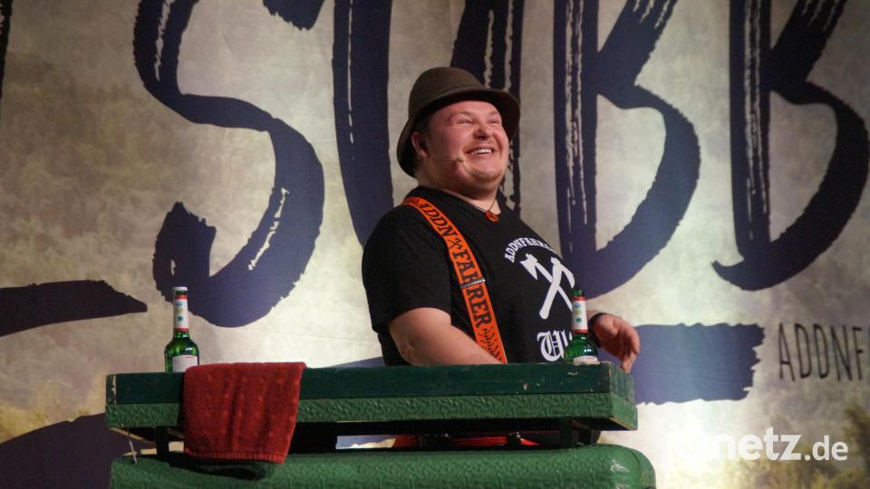 Das Lachen, Prusten und Kicksen des "Addnfahrers" wirkte ansteckend. Bild: wel