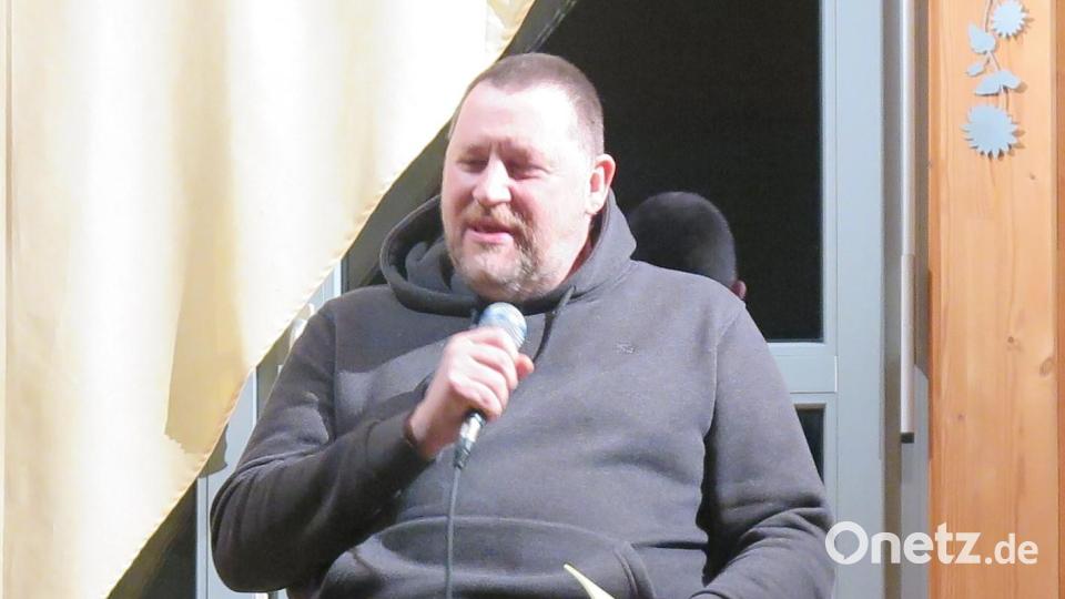 Micha Herold in voller Aktion. Bild: jzk