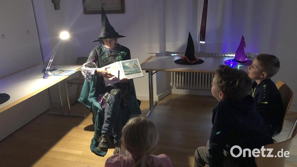 An Tag der offenen Tür wurde eifrig vorgelesen. Bild: wro