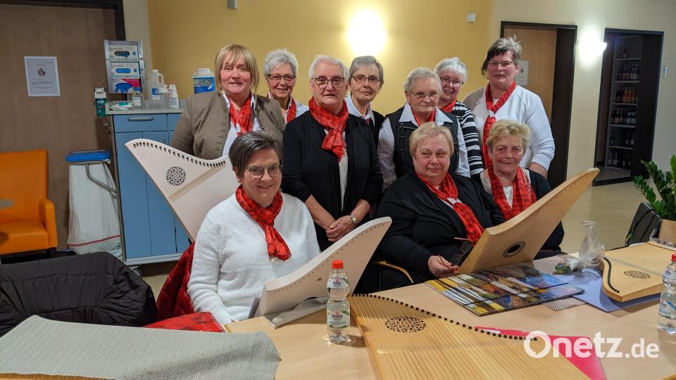 Zarte Melodien für die Seele serviert das Veeh-Harfen-Ensemble der Musikschule im Neustädter Hospiz. Bild: kwl