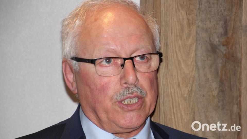 Kreisvorsitzender Ferdinand Lienerth, &quot;in 17 Ortskameradschaften gibt es 1130 Mitglieder&quot;. Bild: kro
