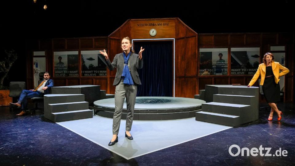 "Ökozid" bringt den Klimawandel auf die Theaterbühne. Bild: Metz/LTT/exb