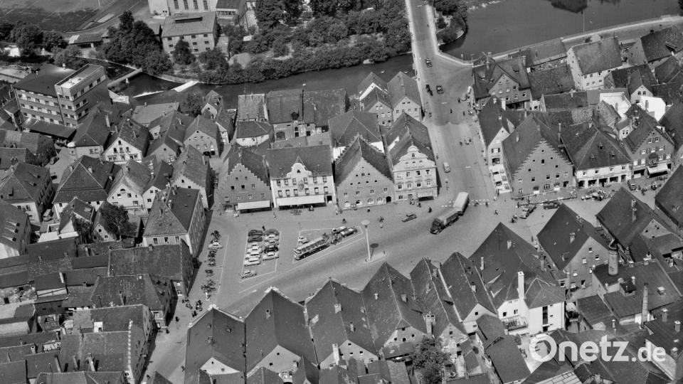 Diese Luftbildaufnahme ist unter den Motiven, die bei der Ausstellung zu sehen sind. Bild: Stadt Schwandorf/exb