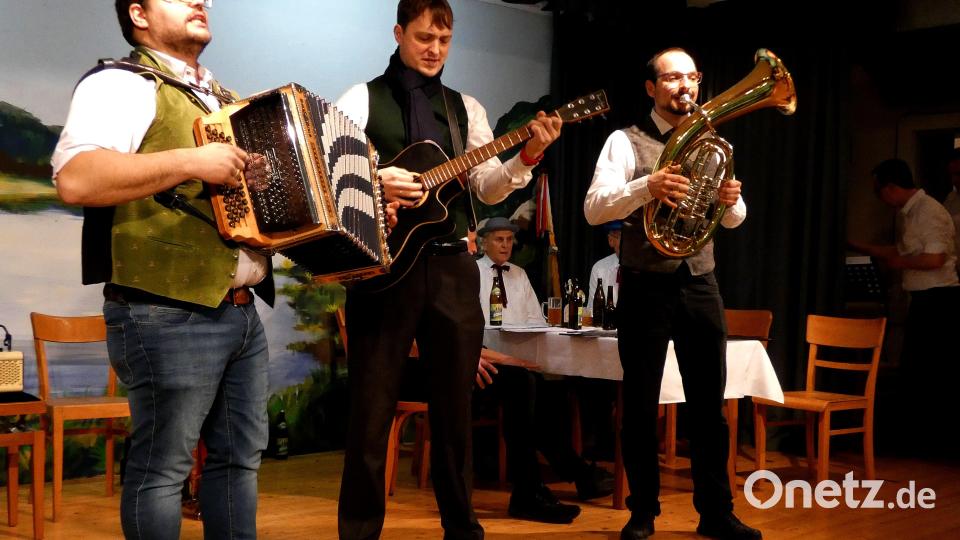 Die Wadlbeißer (von links) Andreas Melischko, Thomas Ziegler und Michael Ziegler. Bild: Gerhard Loreth/exb