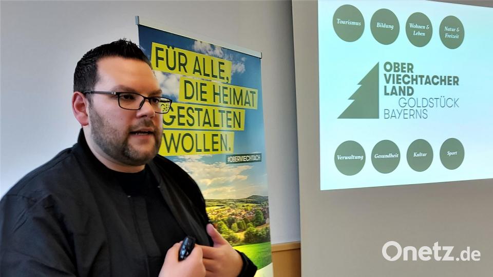 „Wir müssen die Stadtmarke Goldstück Bayerns deutlich nach außen tragen.“ (Marco Schmid Projektleiter) Bild: lg