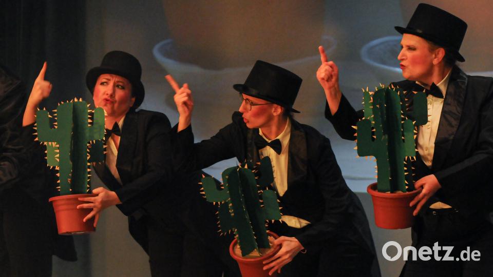 Eine Hommage an die Comedian Harmonists: Mein kleiner grüner Kaktus. Bild: Stephan Huber