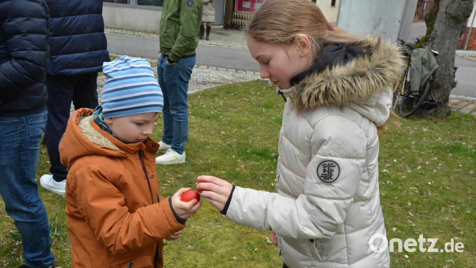 Großen Spaß hatten die Teilnehmer des &quot;Oierhiartns&quot; in Mitterteich. Bild: jr