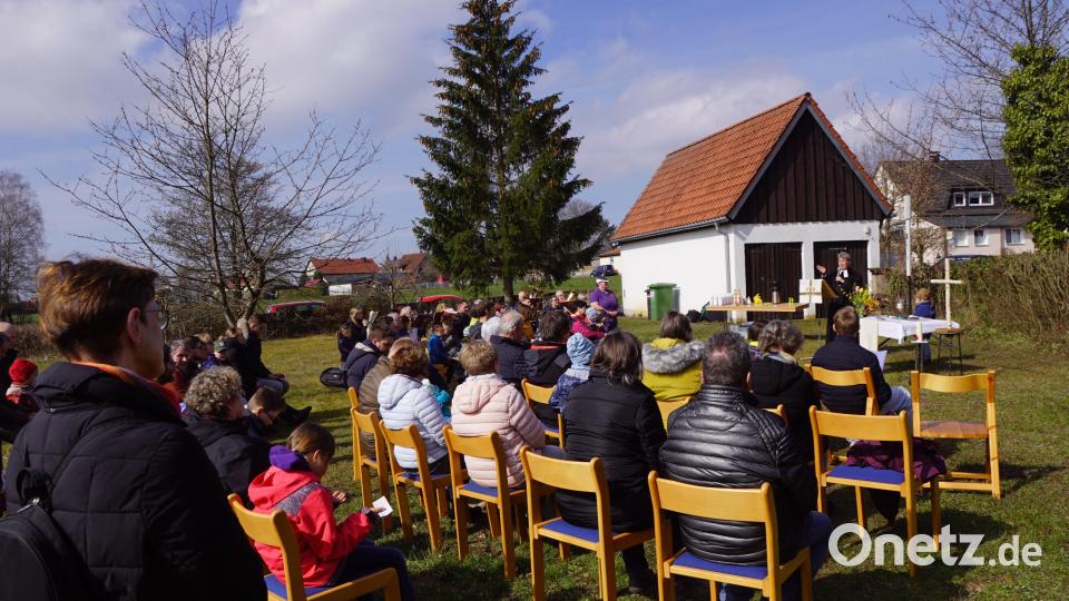 Gottesdienst im Grünen im Immenreuth Bild: bkr