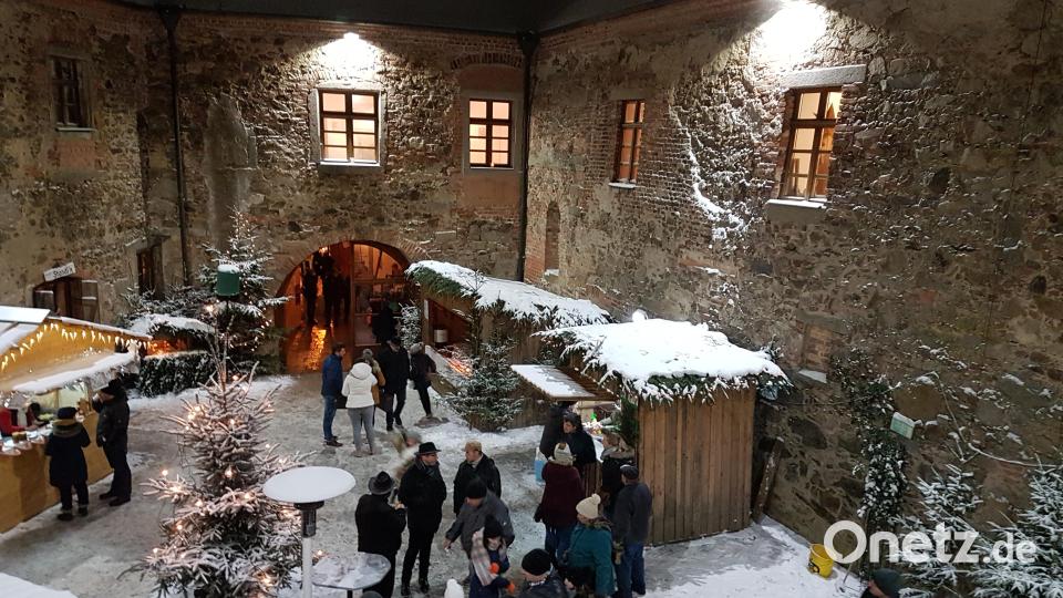 Romantischer Weihnachtsmarkt auf Schloss Burgtreswitz. Archivbild: gi