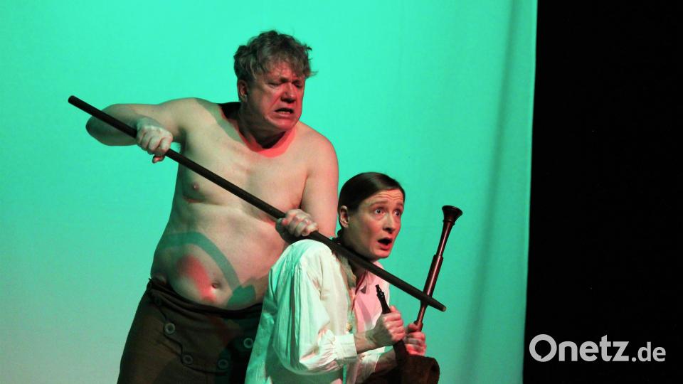 Jürgen Larys und Susanne Hocke brachten einen grandiosen &quot;Simplicissimus&quot; in die Max-Reger-Halle. Bild: stg