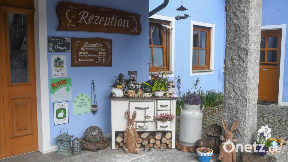 Der Eingangsbereich zur Rezeption ist liebevoll gestaltet. Bild: Gabi Schönberger