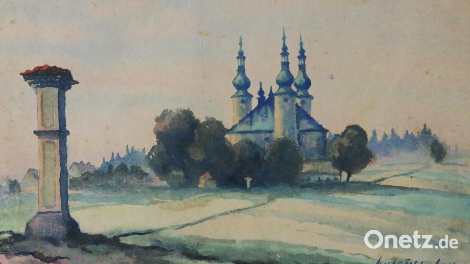 Eine frühherbstliche Ansicht der Kappl zeigt dieses Aquarell von Karl Kubatschka. Repro: Georg Schrott/exb