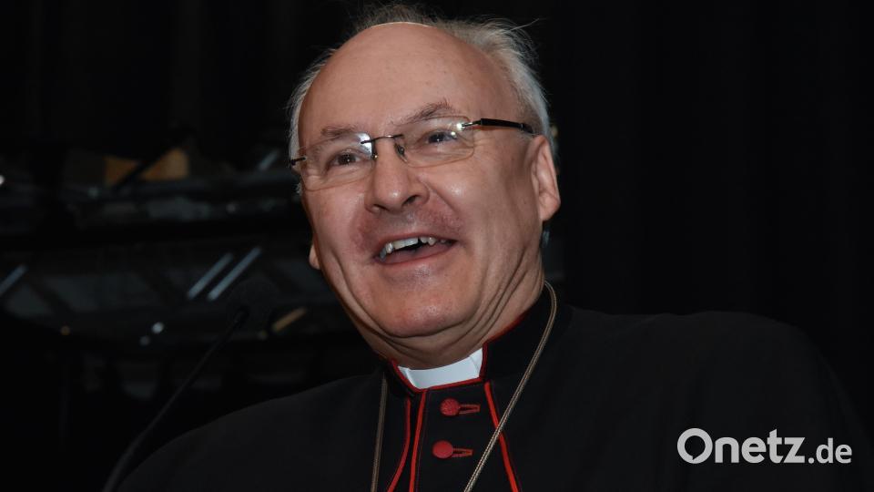 Bischof Dr. Rudolf Voderholzer: &quot;Ich bin schon zehn Jahre Bischof, aber ich war noch nie in Theuern. Ich hätte schon viel früher kommen sollen.&quot; Bild: Stephan Huber