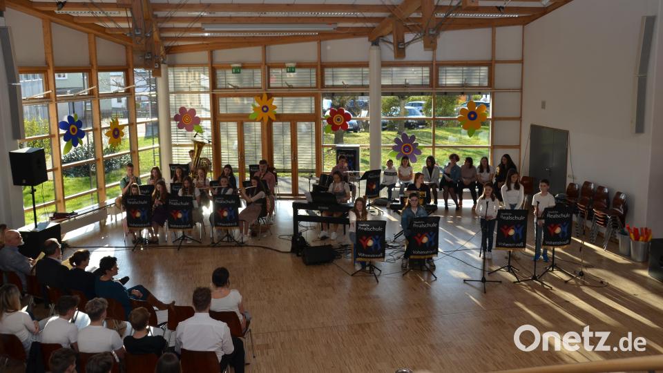 In der Realschule konnten sich die Besucher bei einem abwechslungsreichen Frühjahrskonzert von der Vielfalt der musikalischen Begeisterung der Schüler überzeugen. Bild: dob