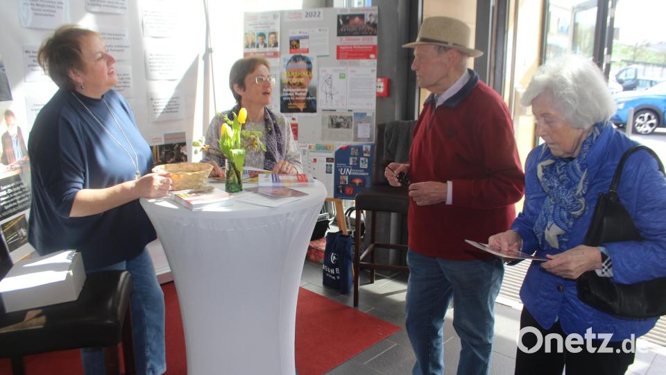 Die Besucher schätzten die Beratung vor Ort. Bild: sns