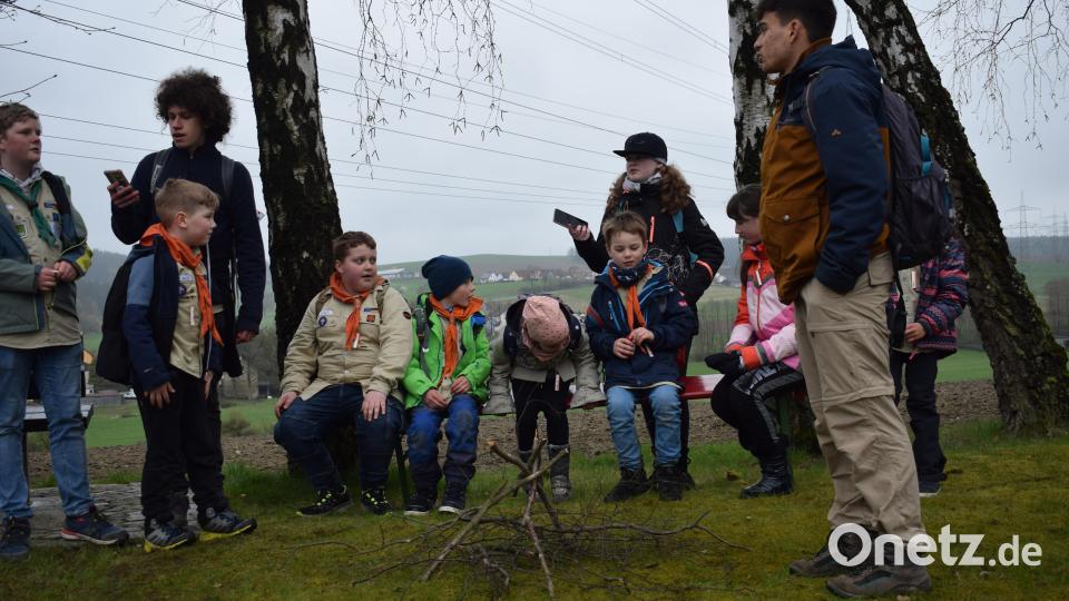 Der Georgslauf der Pfadfinder des Burgenbezirks in Windischeschenbach lockte auch dieses Jahr viele Teilnehmer an. Bild: wrm