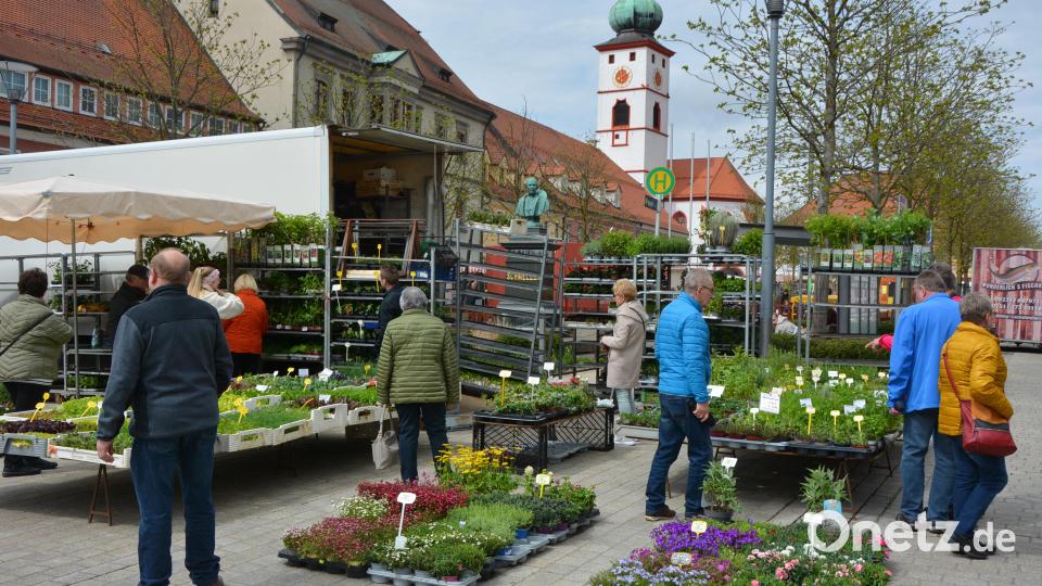Viele Besucher kamen am Sonntag zum Ostermarkt in Tirschenreuth. Rund 40 Fieranten zeigten ihre Angebote und Geschäfte hatten geöffnet. Bild: jr