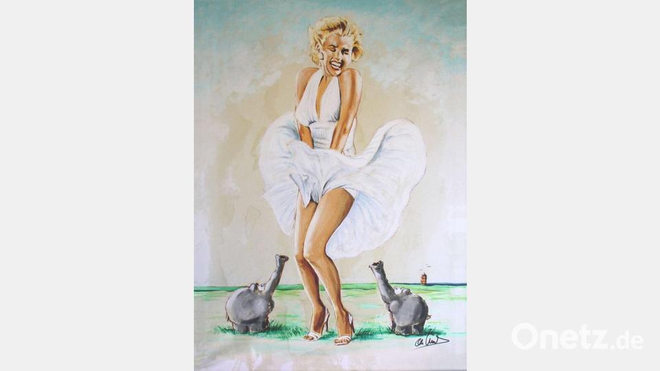 Über 20 der witzigen und originellen Zeichnungen von Komiker Otto Waalkes sind bei der Ausstellung &quot;Lindenberg - Waalkes - Zander&quot; vom 3. Juni bis 23. Juli im MuseumsQuartier ausgestellt. Bild: Walentowski Galerien/exb