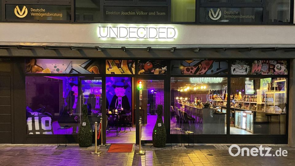 Blick nach Erlangen: Hier gibt es bereits die Bar Undecided. Bild: Ramona Shabla/Undecided