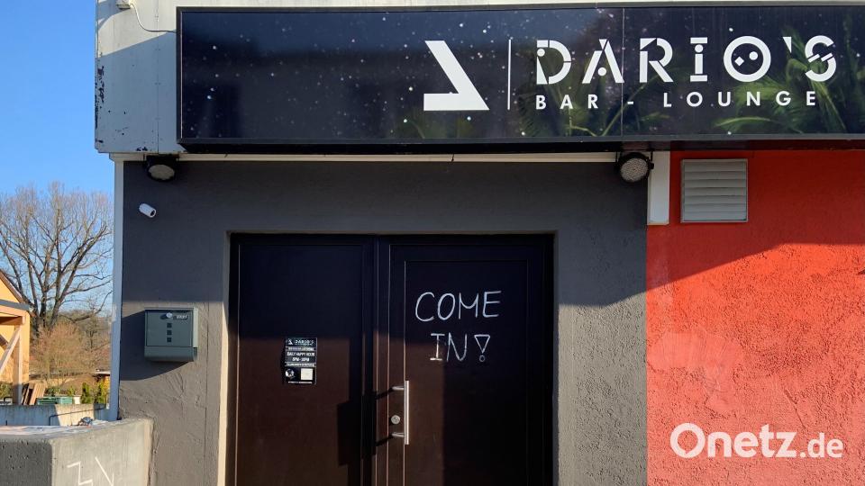 Das "Dario's": Die neue Bar hat in Grafenwöhr in der Amberger Straße 36 eröffnet. Bild: Stefanie Roth