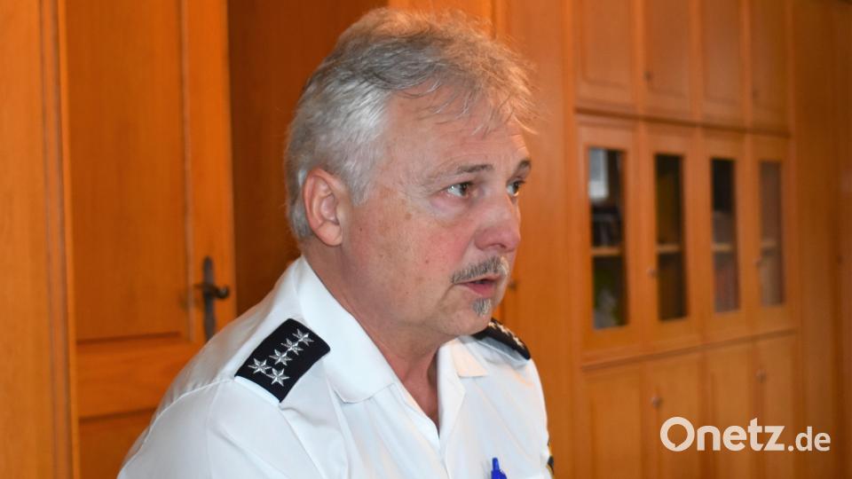 Der Erste Polizeihauptkommissar und Dienststellenleiter der Polizeiinspektion Eschenbach, Werner Stopfer Bild: rgr