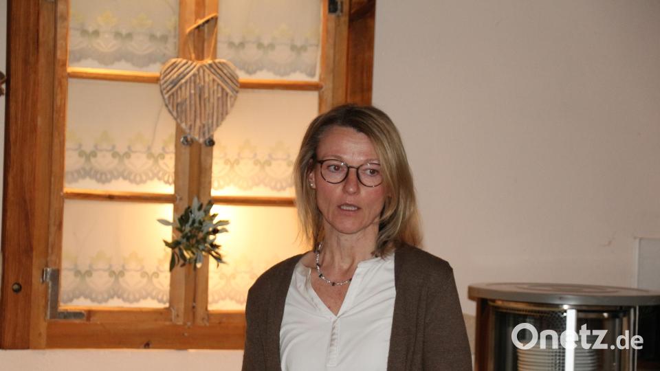 Doris Gallei stellt den Kassenbericht für 2022 vor. Bild: rpp