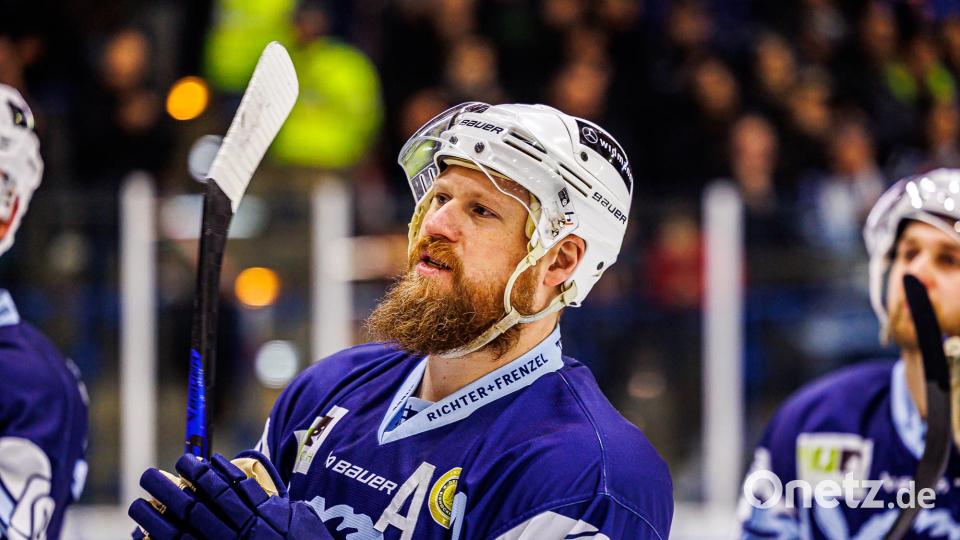 Ralf Herbst verabschiedet sich von der Eishockeybühne. Bild: Werner Moller