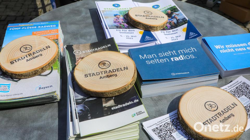 Viel Information rund ums Radeln gab&#039;s auch. Bild: Wolfgang Steinbacher