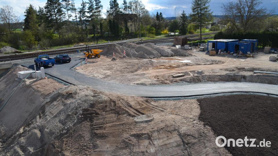 Angelegt worden ist eine Zufahrt zum Grundwasserpumpwerk und zur Kleingartenanlage. Bild: ak