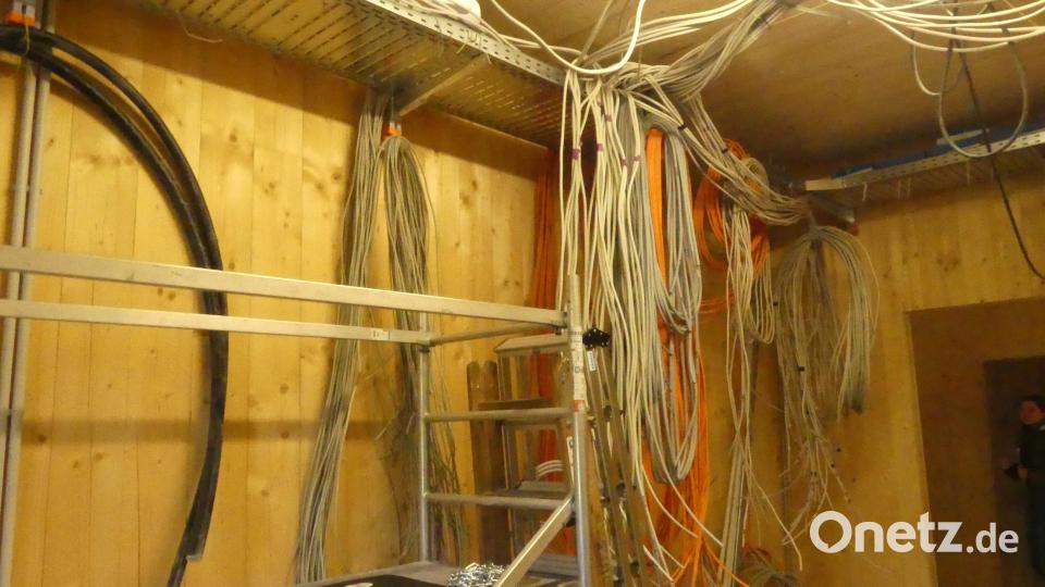 Von diesem Raum aus erfolgte die Elektroversorgung der Kinderkrippe. Bild: rn