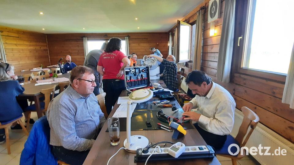 Repair-Cafe in Ammerthal/Stodlwirt Bild: oe