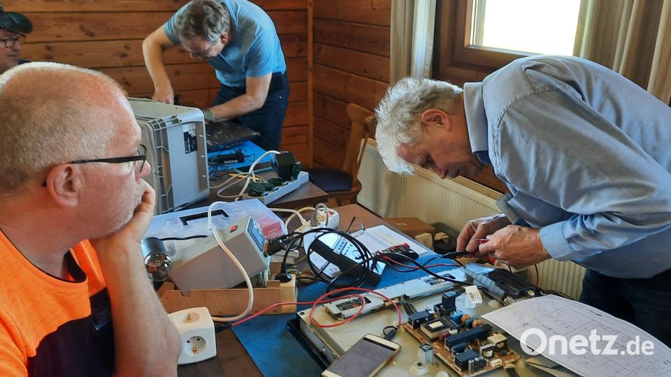 Repair-Cafe in Ammerthal/Stodlwirt Bild: oe