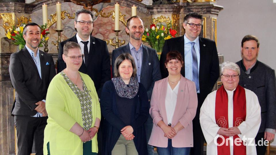 Die Silbernen Konfirmanden in Etzelwang. Bild: ds