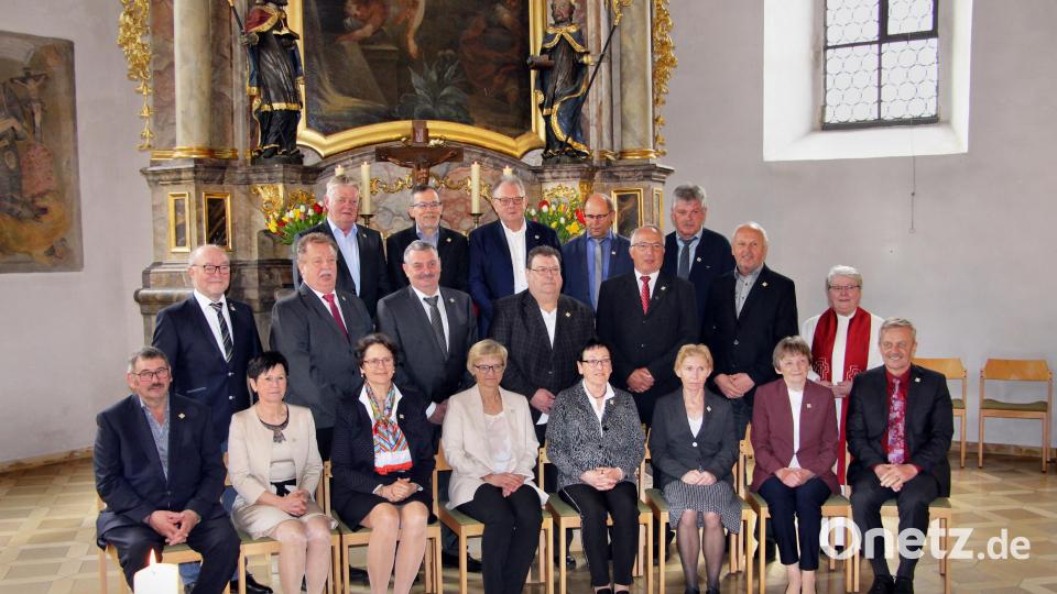 Sie feierten in Etzelwang Goldene Konfirmation. Bild: ds