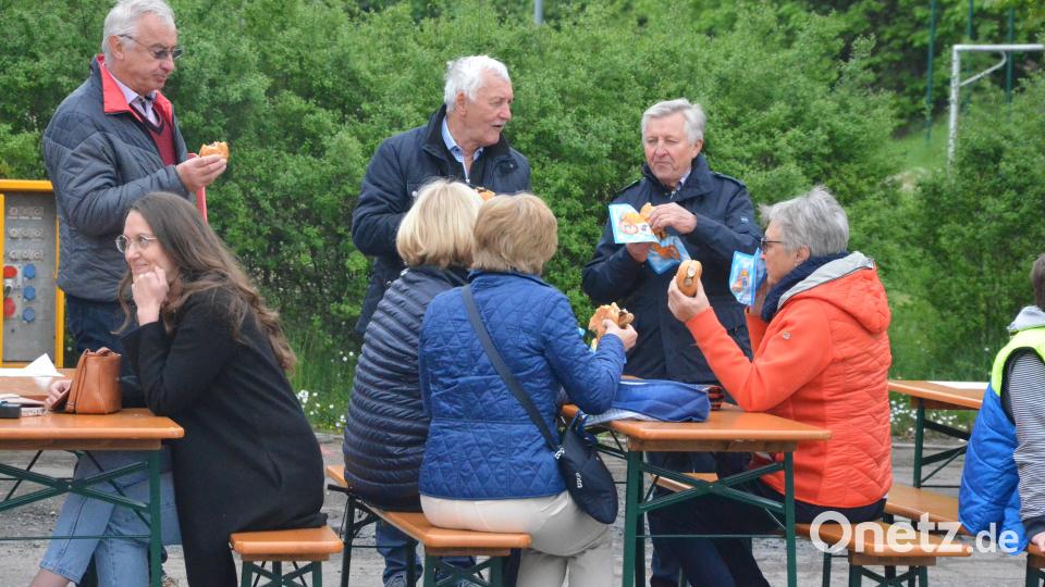 Essen für den guten Zweck. Bild: Kunz