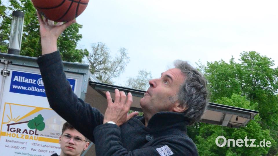 Christ Böttcher, der Basketballer. Bild: Kunz