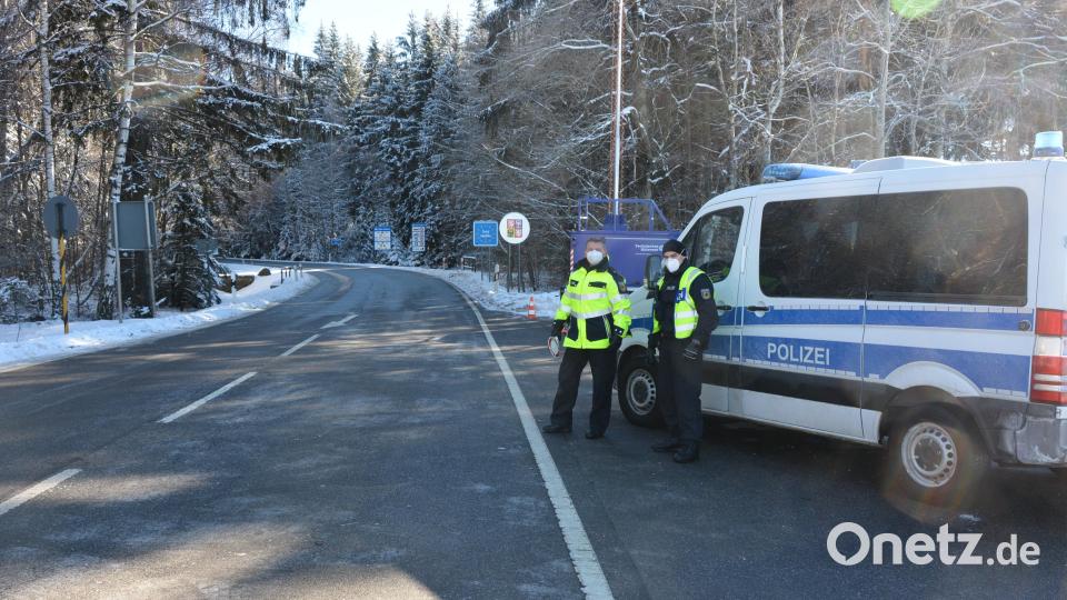So sah es die meiste Zeit am Grenzübergang Mähring aus, die Beamten der Bundespolizei hatten nicht viel zu tun. Bild: jr