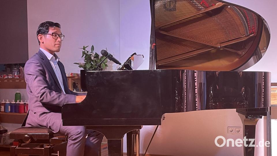 Eeco Rijken Rapp am Piano. Bild: Krones