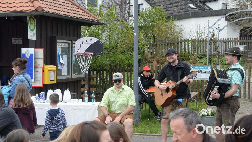 Die Allerscheynstn sorgten für den musikalischen Rahmen. Bild: Andreas Brückmann