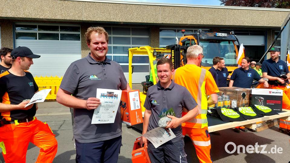 Julian Scharf und Noah Tröger dürfen bei der Deutschen Meisterschaft in Koblenz antreten. Bild: fph