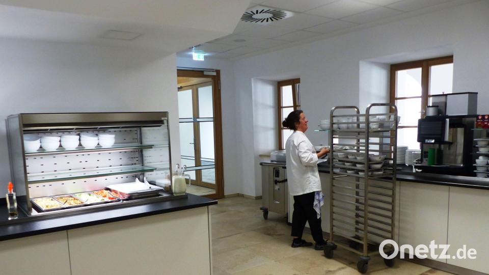 Die neue Küche in der Klosterburg sorgt für das kulinarische Wohlergehen von Schülern und Personal. Bild: jp