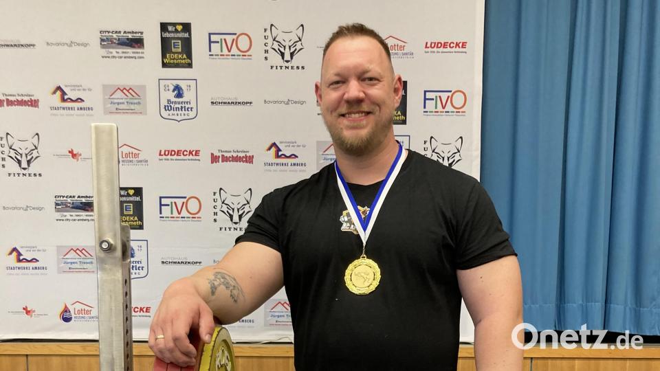 Claus Piechatzek gewann die Klasse über 120 kg mit neuem Rekord. Bild: bim